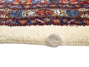 Cream Vintage Floral Classic 9X12 Mood Persian Rug