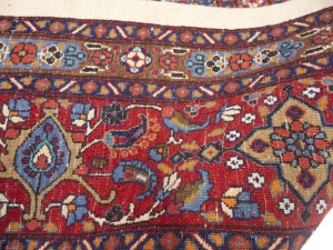 Cream Vintage Floral Classic 9X12 Mood Persian Rug