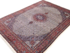 Cream Vintage Floral Classic 9X12 Mood Persian Rug