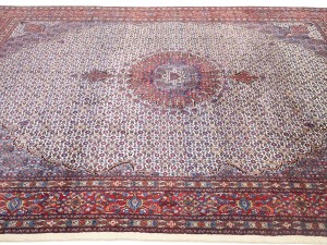 Cream Vintage Floral Classic 9X12 Mood Persian Rug