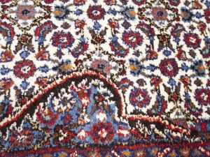 Cream Vintage Floral Classic 9X12 Mood Persian Rug