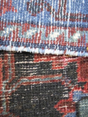 Cream Semi Antique Floral Tribal 4X6 Hamedan Persian Oriental Rug