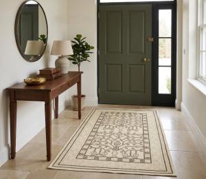 3'0 x 4'10 Hand Knotted Tabriz Floral Persian Wool Rug
