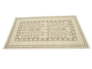 Vintage Beige Classic 3X5 Tabriz Persian Rug