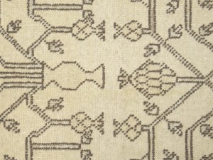 Vintage Beige Classic 3X5 Tabriz Persian Rug