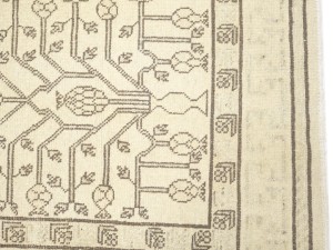 Vintage Beige Classic 3X5 Tabriz Persian Rug