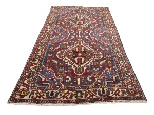 Red Vintage Floral 5X10 Bakhtiari Persian Runner Oriental Rug