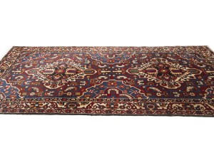 Red Vintage Floral 5X10 Bakhtiari Persian Runner Oriental Rug
