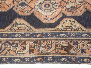 Muted Plum Antique Tribal 5X11 Malayer Persian Oriental Rug