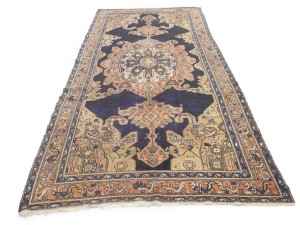 Muted Plum Antique Tribal 5X11 Malayer Persian Oriental Rug