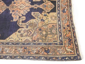 Muted Plum Antique Tribal 5X11 Malayer Persian Oriental Rug