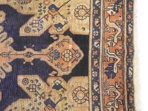 Muted Plum Antique Tribal 5X11 Malayer Persian Oriental Rug