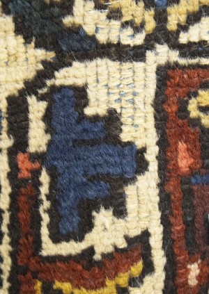 Red Semi Antique Floral 4'5X6'5 Bakhtiari Persian Oriental Rug