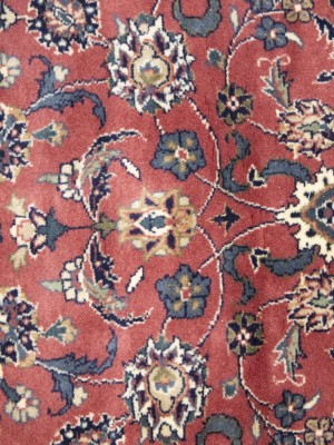 Bittersweet Red Floral 3X11 Sarouk Persian Runner oriental Rug