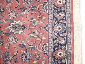 Bittersweet Red Floral 3X11 Sarouk Persian Runner oriental Rug