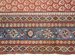 Muted Red Antique Tribal 6X14 Malayer Persian Oriental Rug