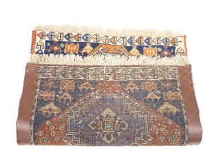 Orange Vintage Tribal 1'9X2'4 Yalameh Persian Oriental Rug
