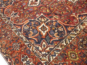 Red Vintage Floral 10X15 Bakhtiari Persian Oriental Rug