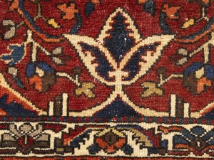 Red Vintage Floral 10X15 Bakhtiari Persian Oriental Rug