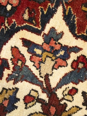 Red Vintage Floral 10X15 Bakhtiari Persian Oriental Rug