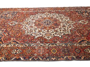 Red Vintage Floral 10X15 Bakhtiari Persian Oriental Rug