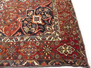 Red Vintage Floral 10X15 Bakhtiari Persian Oriental Rug