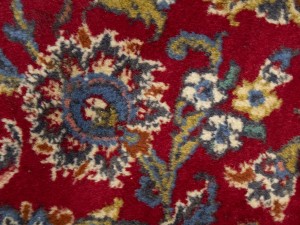 Red Vintage Traditional 10X13 Mashad Persian Rug