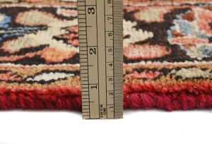 Cream Floral Tribal 5'0X8'5 Hamedan Persian Rug