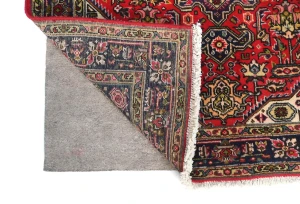 Vintage Red Traditional 3X5 Tabriz Persian Rug