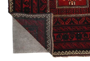 Vintage Red Tribal 4X7 Balouch Persian Rug