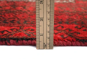 Vintage Red Tribal 3X6 Balouch Persian Rug