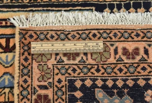 Vintage Beige Tribal 2X10 Ardabil Persian Runner Rug