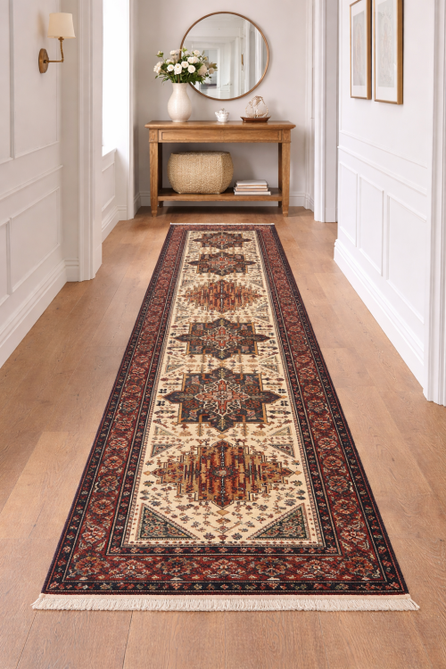 3'1 x 12'1 Hand Knotted Tabriz Persian Wool Runner Rug