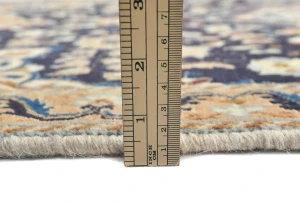 Purple-navy Classic 3X13 Nain Persian Runner Rug