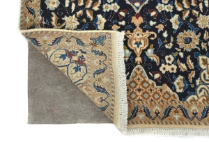 Purple-navy Classic 3X13 Nain Persian Runner Rug