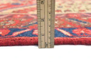 Semi Antique Red Tribal 3'2X10'6 Meshkin Persian Runner Rug