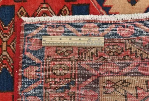 Semi Antique Red Tribal 3'2X10'6 Meshkin Persian Runner Rug