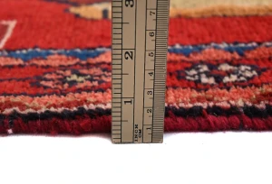 Vintage Red Tribal Floral 4'7X6'6 Lilian Persian Rug