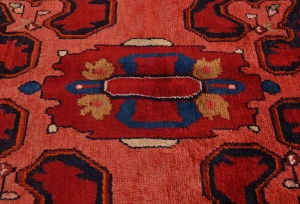 Vintage Red Tribal Floral 4'7X6'6 Lilian Persian Rug