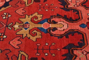Vintage Red Tribal Floral 4'7X6'6 Lilian Persian Rug