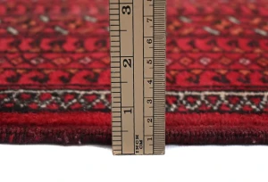 Vintage Red Tribal 4X7 Turkoman Persian Rug