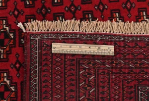 Vintage Red Tribal 4X7 Turkoman Persian Rug