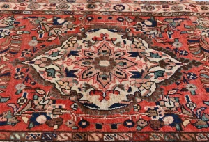 Vintage Red Tribal 3'4X6'10 Lilian Persian Rug