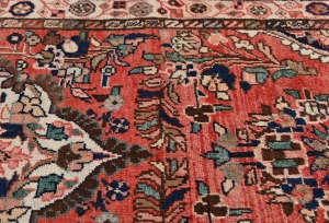 Vintage Red Tribal 3'4X6'10 Lilian Persian Rug