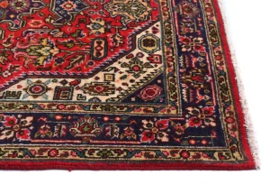 Vintage Red Traditional 3X5 Tabriz Persian Rug