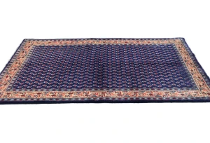 Vintage Purple-navy Tribal 3X5 Botemir Persian Rug