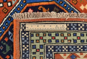 Orange Tribal Geometric 3X10 Ghoochan Persian Oriental Runner Rug