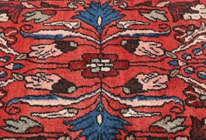 Vintage Red Tribal 3X11 Lilian Persian Runner Rug