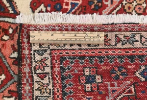 Vintage Red Tribal 3X10 Karajeh Persian Runner Rug