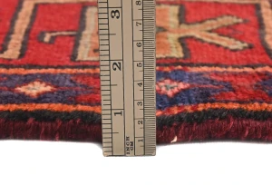 Vintage Dark Plum Tribal 5X11 Nahavand Persian Runner Rug